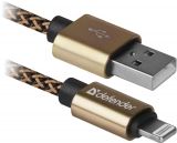  Defender ACH01-03T USB(AM)-Lightning, 1 (87806)