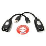  USB 2.0 A (male) - LAN - USB2.0 A (female) VCOM (CU824)