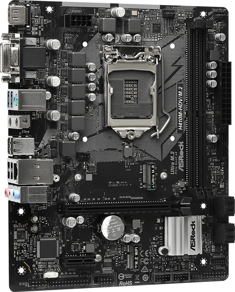 Asrock h410m hdv m 2 обзор