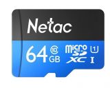   MICRO SDHC 64GB NT02P500STN-064G-S NETAC (NT02P500STN-064G-S)