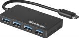  USB Defender Quadro Transfer USB3.1 TYPE C - USB3.0 (83208)