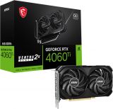  MSI GeForce RTX 4060 Ti Ventus 2X Black OC 8Gb