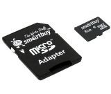 ����� ������ Micro SDHC 8GB SmartBuy Class 10 (SB8GBSDCL10-01)