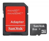 ����� ������ Micro SDHC 8GB Sandisk Class 4 (SDSDQM-008G-B35A)