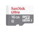 ����� ������ Micro SDHC 16GB Sandisk Ultra Class 10 UHS-I (SDSQUNB-016G-GN3MN)