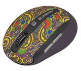 Мышь беспроводная оптическая Defender To-GO MS-585 Nano Fiesta Purple (52589)