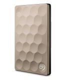    1 TB Seagate Backup Plus Ultra Slim Portable Drive (STEH1000201) Gold