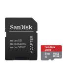 ����� ������ Micro SDHC 8GB Sandisk Class 10 UHS-I (SDSDQUAN-008G-G4A)