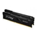 ����������� ������ 16Gb DDR4 Kingston Fury Beast Black 3600MHz Kit of  2 (KF436C17BBK2/16)