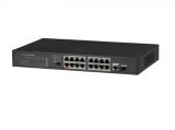  16PORT 10/100M POE NBLS-1716H IVIDEON (NBLS-1716H)
