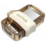 Флэш накопитель 64GB SanDisk Ultra Dual Drive m3.0 (SDDD3-064G-G46GW)