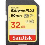 ����� ������ SDXC 32GB SanDisk Extreme PLUS Class 10 UHS Class 3 V30 (SDSDXWF-032G-GNCIN)