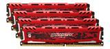   32GB DDR4 Crucial PC4-25600 3200Mhz Kit of 4 (BLS4K8G4D32AESEK)