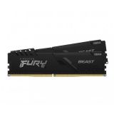 ����������� ������ 8Gb DDR4 Kingston Fury Beast Black 2666MHz Kit of 2 (KF426C16BBK2/8)