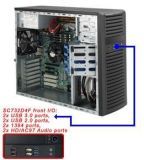  /Intel Xeon E5-2623V4 2.6GHz oem /  Supermicro SNK-P0048AP4 / Supermicro X10DRD-i / 32GB DDR4 Samsung PC4-21300 2666Mhz ECC REG (M393A4K40CB2-CTD6Y) X2 /SSD  256GB Intel 545s Series (SSDSC2KW256G8X1) /SSD  512GB Intel 545s Series (SSDSC2KW512G8XT) X2 / Supermicro CSE-732D4F-500B 500W
