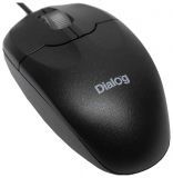   Dialog MOP-01BP Black PS/2