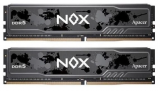   32Gb DDR5 Apacer NOX 6400MHz KIt of 2