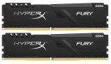 ����������� ������ 32Gb DDR4 Kingston HyperX Fury PC4-21300 2666MHz (2x16Gb KIT)