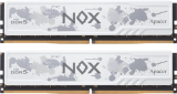   32Gb DDR5 Apacer NOX White 6000MHz Kit of 2