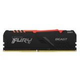 ����������� ������ 32Gb DDR4 Kingston Fury Beast RGB 3200MHz