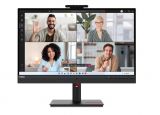  Lenovo 27" T27hv-30 Black/Red, 16:9, IPS, 2560x1440, 4ms, 300cd, 75Hz, 1xHDMI, 1xDP, 1xDP OUT, 4xUSB, USB-C, LAN, Camera, SPK HAS (63D6UAS3CB)