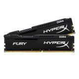 ����������� ������ 32GB DDR4 Kingston HyperX Fury PC4-19200 2400Mhz Kit of 2 (HX424C15FBK2/32)