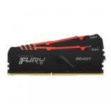 ����������� ������ 16Gb DDR4 Kingston Fury Beast RGB 3600MHz Kit of 2