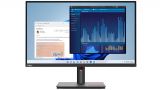  Lenovo 27" T27p-30 Black/Red, 16:9, IPS, 3840x2160, 4ms, 350cd, 60Hz, 1xHDMI, 1xDP, USB-C, 4xUSB, LAN, HAS (63A9GAR1CB)