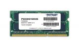 ����������� ������ SO-DIMM DDRIII 8Gb Patriot PC12800 1600MHz (PSD38G16002S)