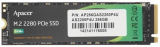 SSD M.2 256GB Apacer AS2280P4U (AP256GAS2280P4U-1)