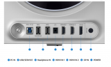 ������� Samsung 27" S27DG600SI, 16:9, OLED, QHD, 0,03ms, 250cd, 360Hz, HDMI, DP, USB, HAS (LS27DG600SIXCI)