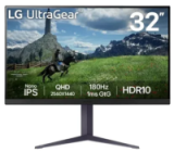 ������� LG 31,5" 32GS85Q-B, 16:9, IPS, QHD, 1ms, 350cd, 180Hz, HDMI, DP, USB, HAS (32GS85Q-B)