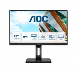 ������� AOC 27" 27P2Q/01, 16:9, IPS, FHD, 4ms, 300cd, 75Hz, VGA, DVI, HDMI, DP, USB, HAS, SPK (27P2Q)