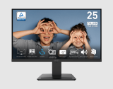  MSI 24,5" PRO MP253, 16:9, IPS, FHD, 4ms, 300cd, 100Hz, VGA, HDMI, DP, SPK (9S6-3PC7CH-064)
