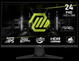  MSI 23,8" MAG 244F, 16:9, IPS, FHD, 0,5ms, 300cd, 200Hz, HDMI, DP (9S6-3BC41H-011)