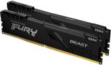 ����������� ������ 32Gb DDR4 Kingston Fury Beast Black 2666MHz Kit of 2