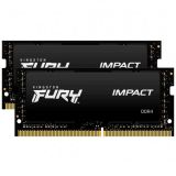 ����������� ������ SO-DIMM DDR4 16Gb Kingston Fury Impact PC21300 2666MHz (KF426S15IBK2/16) (2x8Gb KIT)
