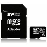 ����� ������ Micro SDHC 32GB Silicon Power Class 10 (SP032GBSTHBU1V10SP)
