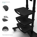 Аксессуар для ТВ FLOOR STAND /40-65" TS1881DV BLACK ONKRON (TS1881DV BLACK)