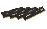 ����������� ������ 32GB DDR4 Kingston HyperX Fury PC4-21300 2666Mhz Kit of 4 (HX426C16FB2K4/32)
