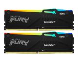   32Gb DDR5 Kingston Fury Beast RGB 6000MHz Kit of 2