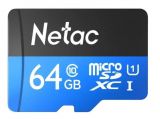   MICRO SDHC 64GB + ADP NT02P500STN-064G-R NETAC (NT02P500STN-064G-R)