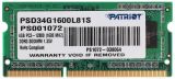 ����������� ������ SO-DIMM DDRIII 4Gb Patriot PC12800 1600MHz (PSD34G1600L81S)