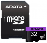 ����� ������ Micro SDHC 32GB ADATA Premier Class 10 UHS-I U1 (AUSDH32GUICL10-RA1)