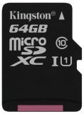����� ������ Micro SDHC 64GB Kingston Class 10 (SDC10G2/64GBSP)
