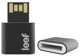 USB Flash 16GB  Leef Fuse Charcoal Matte/Grey (LFFUS-016GKR)