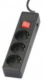 Сетевой фильтр SVEN Optima Base (3 розетки,1.8m) black