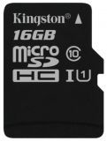 ����� ������ Micro SDHC 16GB Kingston Class 10 U1 UHS-I (SDC10G2/16GBSP)