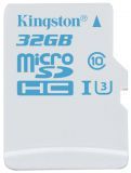 ����� ������ Micro SDHC 32GB Kingston Class 10 (SDCAC/32GBSP)