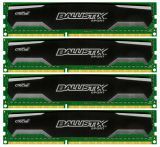 ����������� ������ 32GB DDR III Crucial PC3-12800 1600Mhz Kit of 4 (BLS4CP8G3D1609DS1S00BEU)